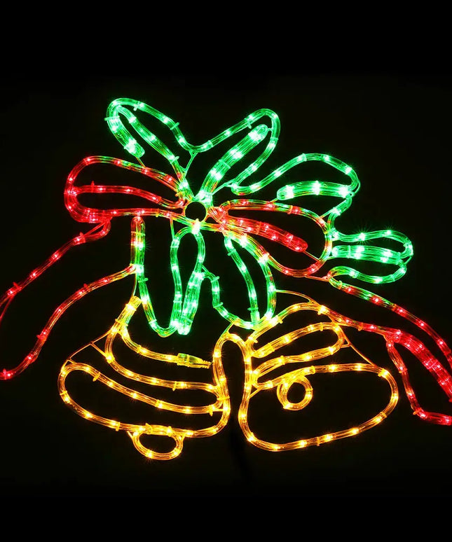 76cm 216 LED Bell Motif Light Decorations Christmas Lights - Occasions > Christmas > Outdoor Decorations & Lights