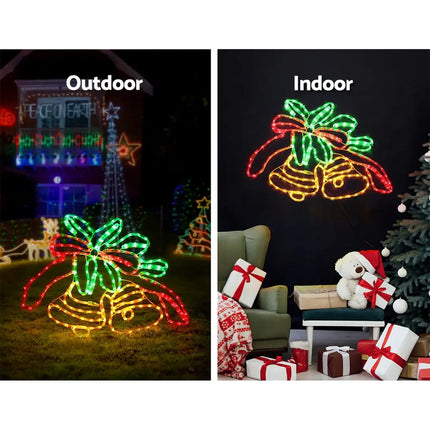 76cm 216 LED Bell Motif Light Decorations Christmas Lights - Occasions > Christmas > Outdoor Decorations & Lights