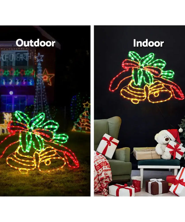 76cm 216 LED Bell Motif Light Decorations Christmas Lights - Occasions > Christmas > Outdoor Decorations & Lights