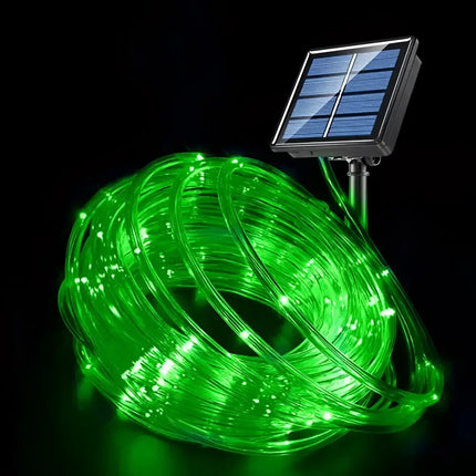 Solar LED Rope Lights Waterproof Outdoor Garden Deck Lighting