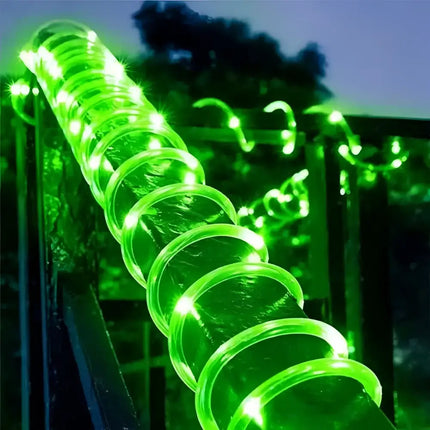 Solar LED Rope Lights Waterproof Outdoor Garden Deck Lighting