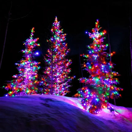 Solar LED Rope Lights Waterproof Outdoor Garden Deck Lighting