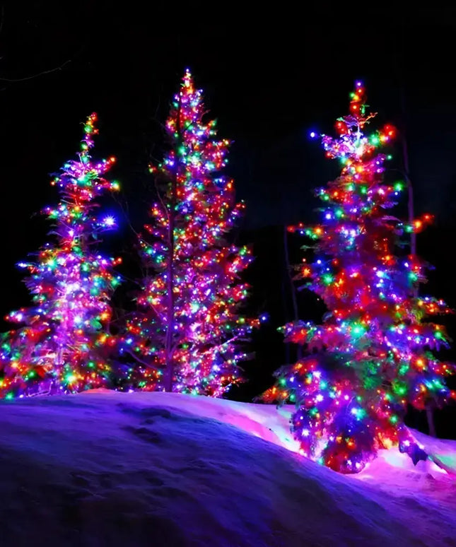 Solar LED Rope Lights Waterproof Outdoor Garden Deck Lighting