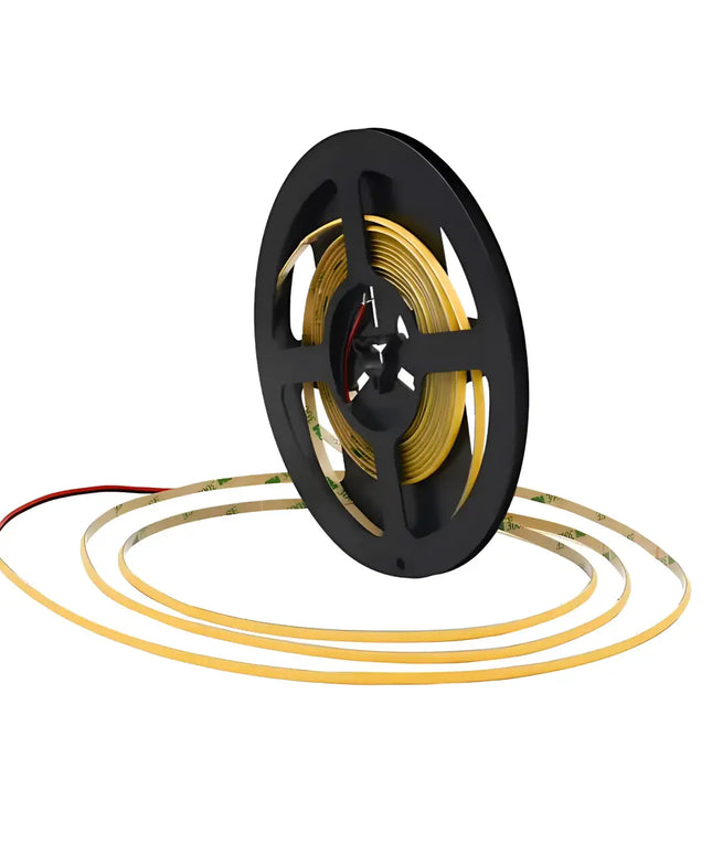 Strippy MiniGlow 10W 3000K | 5mm IP20 COB Strip - Light Ropes & Strings
