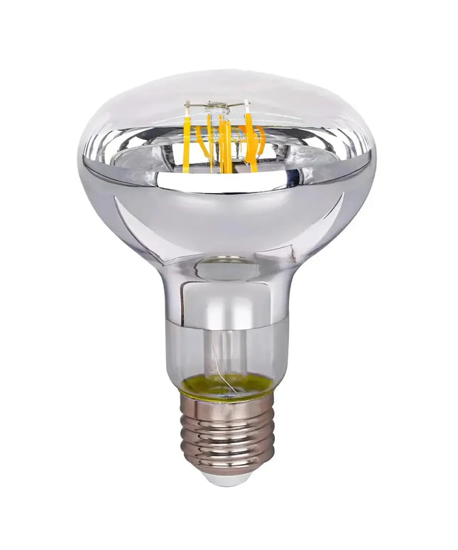 8W E27 R80 Centre Globe for 3 in 1 Bathroom Heat Units - 3000K Warm White Light - Reflector LED