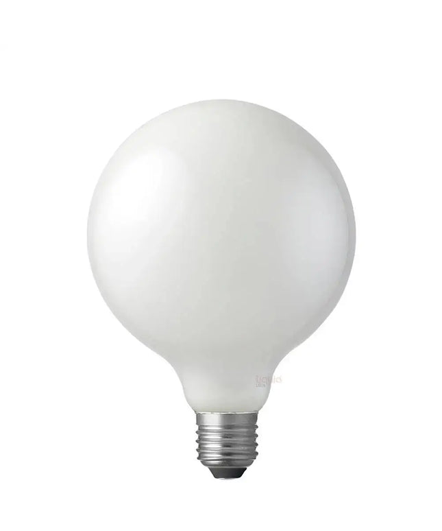 8W G125 LED Globe E27 Opal in Natural White