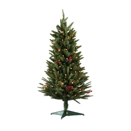 90cm LED Pre-Lit Mini Christmas Tree - Occasions > Christmas > Christmas Trees