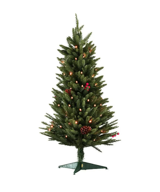 90cm LED Pre-Lit Mini Christmas Tree - Occasions > Christmas > Christmas Trees