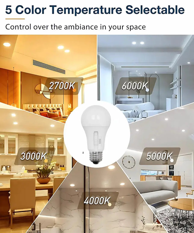 9W 810lm E27 5-CCT Dimmable LED Globe - Home & Garden > Lighting > Light Bulbs