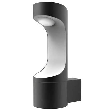 9w LED Wall Light Black-EXTERIOR LIGHTS-CLA Lighting