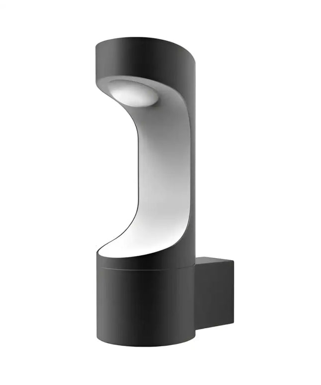 9w LED Wall Light Black-EXTERIOR LIGHTS-CLA Lighting