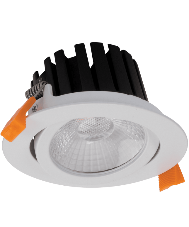 Aqua Tilt 13W Tricolour Dimmable IP65 Downlight - 90mm Cut Out
