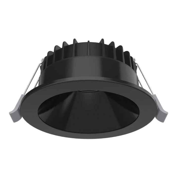 Domus Swap Deep 8W Black Black TRIO LED Downlight - 90mm cut out