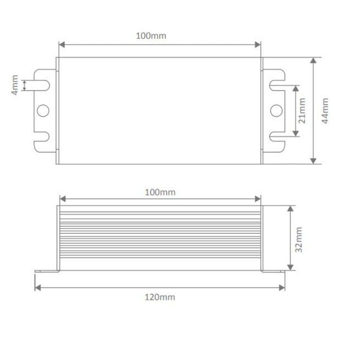 Domus DRIVER-WP12 - 12V DC Constant Voltage Weatherproof IP66 LED Driver-Domus Lighting-Ozlighting.com.au