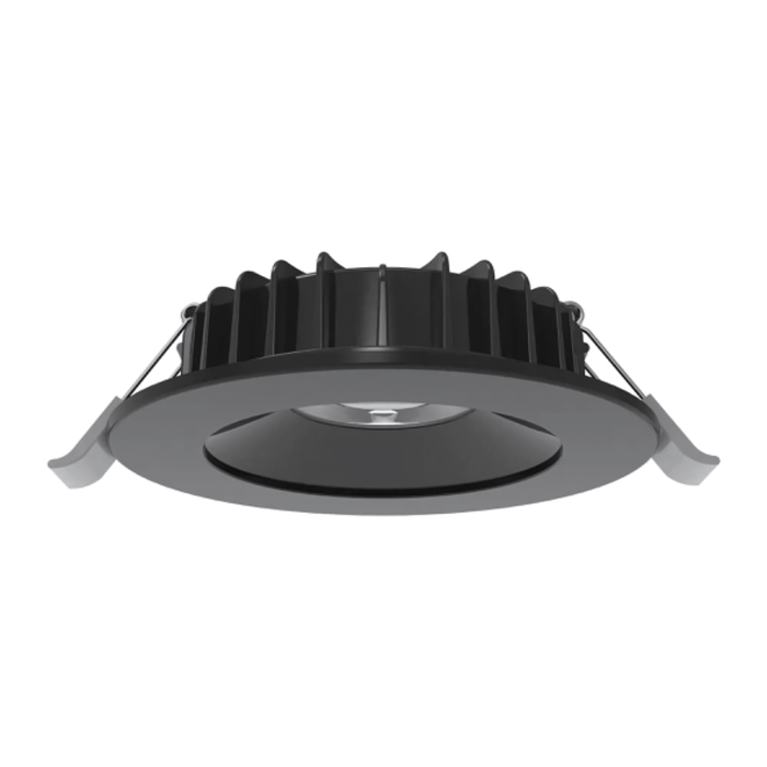 Domus Swap Sleek 8W Black TRIO LED Downlight - 90mm cut out