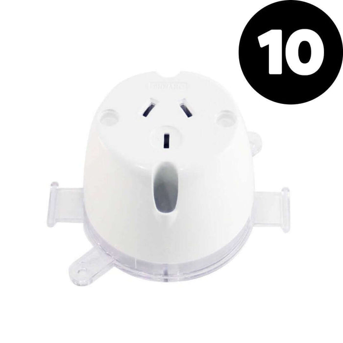 INNOLUX Single Surface Socket Outlet Plug Base TRADE PACKS