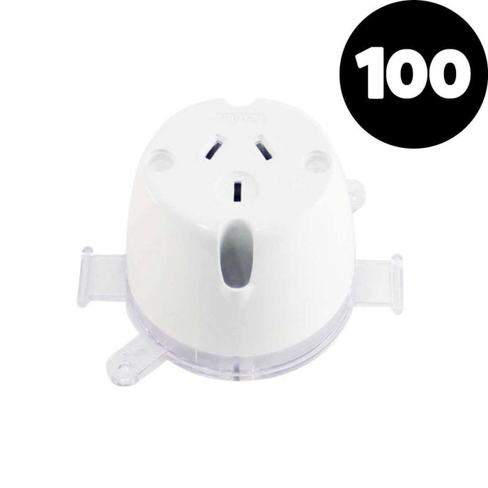 INNOLUX Single Surface Socket Outlet Plug Base TRADE PACKS