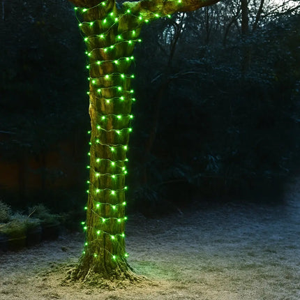 240 LED Fairy Light Chain Clear Cable - 7 Colour Options