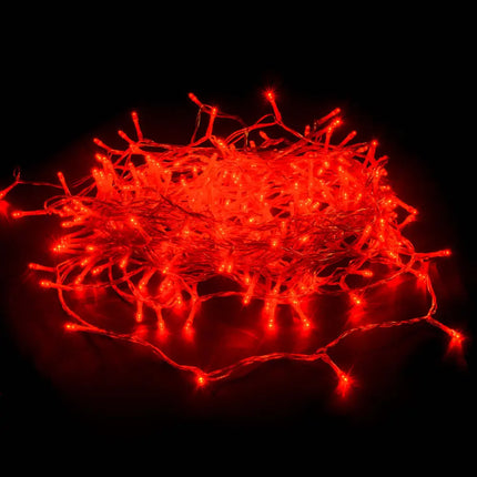 240 LED Fairy Light Chain Clear Cable - 7 Colour Options