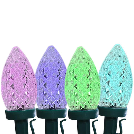 C9 Pinecone 50 LEDs Connectable String Light - 7 Colour Options