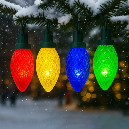 C9 Pinecone 50 LEDs Connectable String Light - 7 Colour Options
