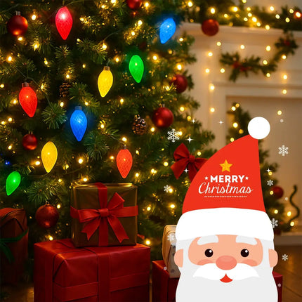 C9 Pinecone 50 LEDs Connectable String Light - 7 Colour Options