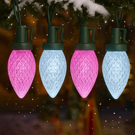 C9 Pinecone 50 LEDs Connectable String Light - 7 Colour Options