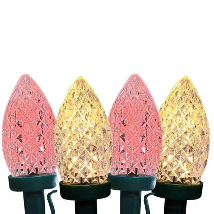 C9 Pinecone 50 LEDs Connectable String Light - 7 Colour Options