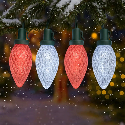 C9 Pinecone 50 LEDs Connectable String Light - 7 Colour Options