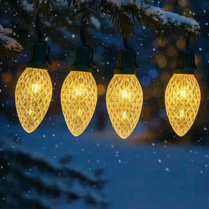 C9 Pinecone 50 LEDs Connectable String Light - 7 Colour Options
