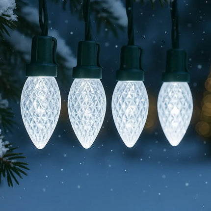 C9 Pinecone 50 LEDs Connectable String Light - 7 Colour Options