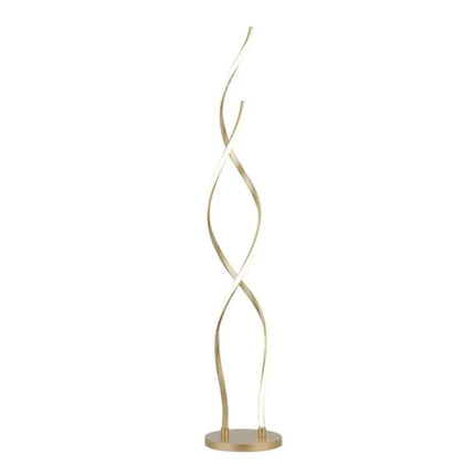 Lexi Acropora 20W LED Floor Lamp – Warm White Light | Black & Gold Finishes
