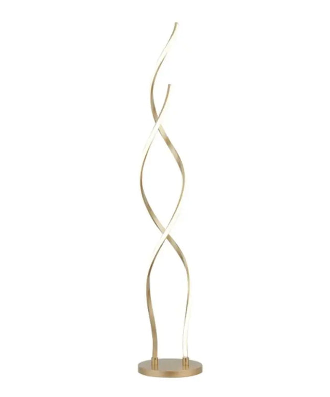Lexi Acropora 20W LED Floor Lamp – Warm White Light | Black & Gold Finishes