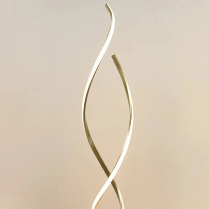 Lexi Acropora 20W LED Floor Lamp – Warm White Light | Black & Gold Finishes