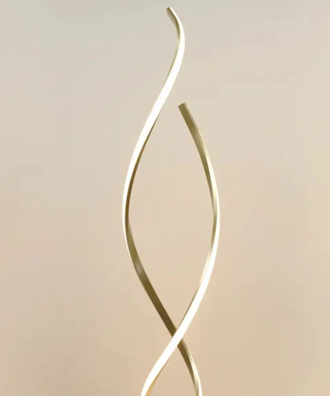 Lexi Acropora 20W LED Floor Lamp – Warm White Light | Black & Gold Finishes