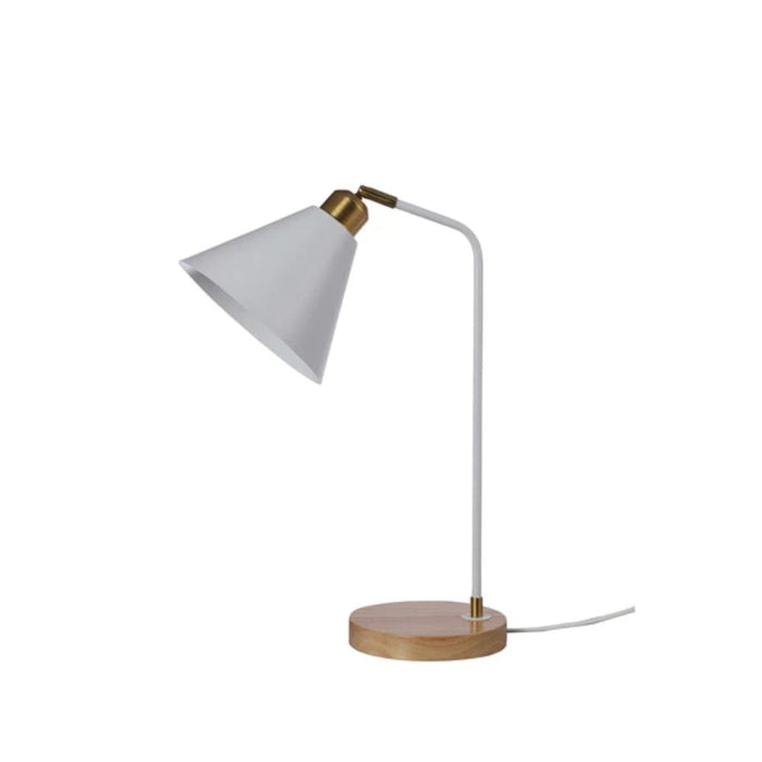 Lexi AIMEE - LED Metal & Wood Table Lamp