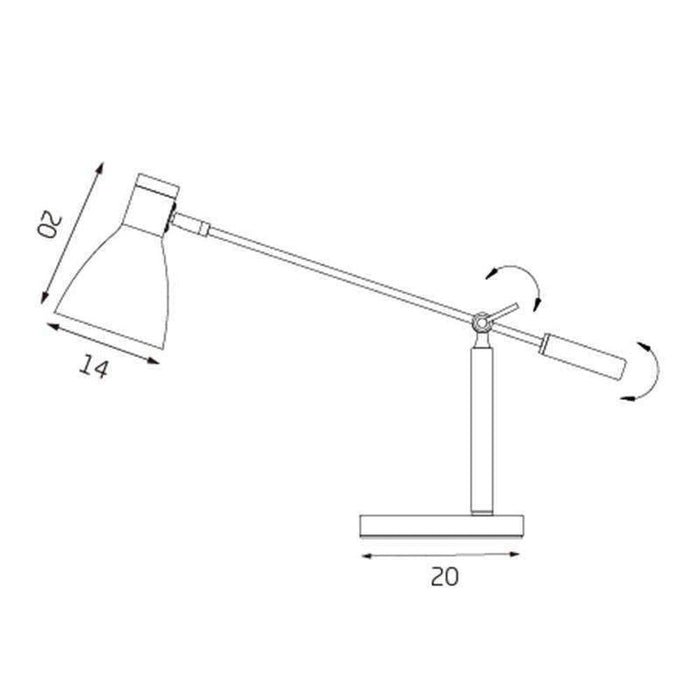 Lexi SCANDINAVIAN - Desk Lamp