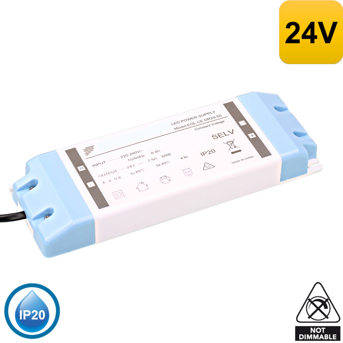 30W IP20 Indoor Non Dimmable LED Driver