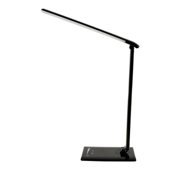 Oriel Luke 9W LED Desk Lamp - Touch Dimming & USB Charging