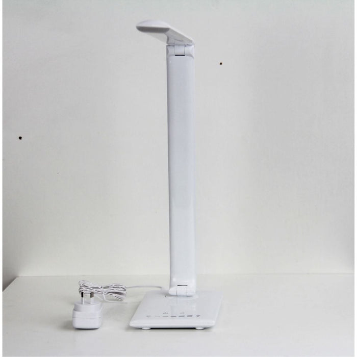 Oriel Luke 9W LED Desk Lamp - Touch Dimming & USB Charging