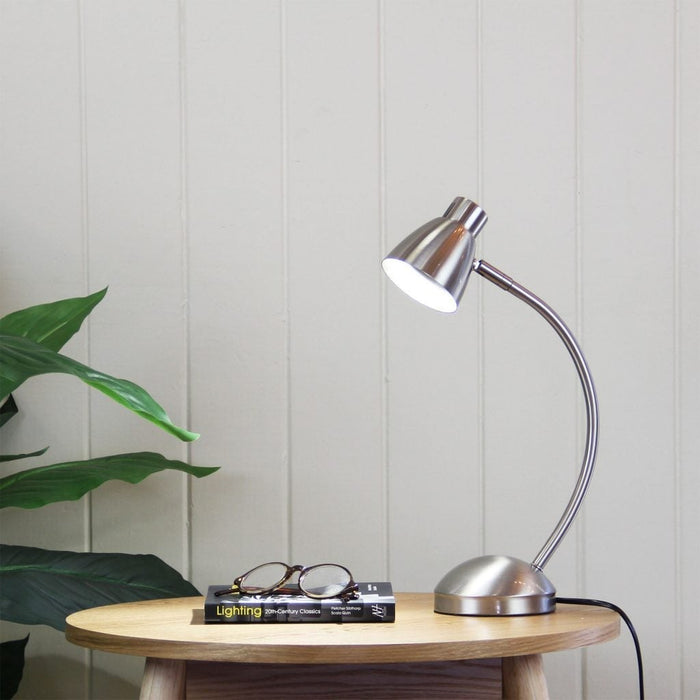 Oriel Nex LED Desk Lamp - 6W Touch Task Lighting 3000K