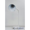 Stylish Oriel TARGA lamp with on/off switch on the base.