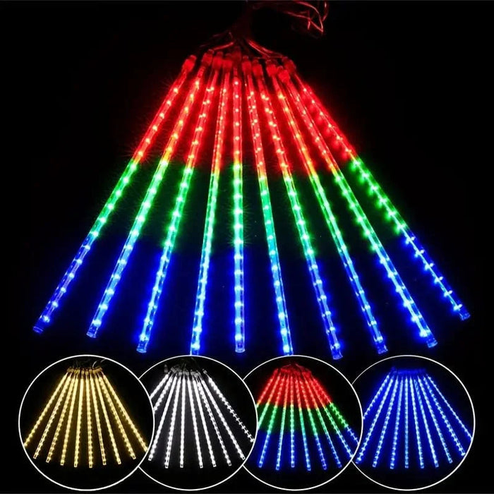 240 Outdoor LED Meteor Shower Rain String Lights Christmas Decoration