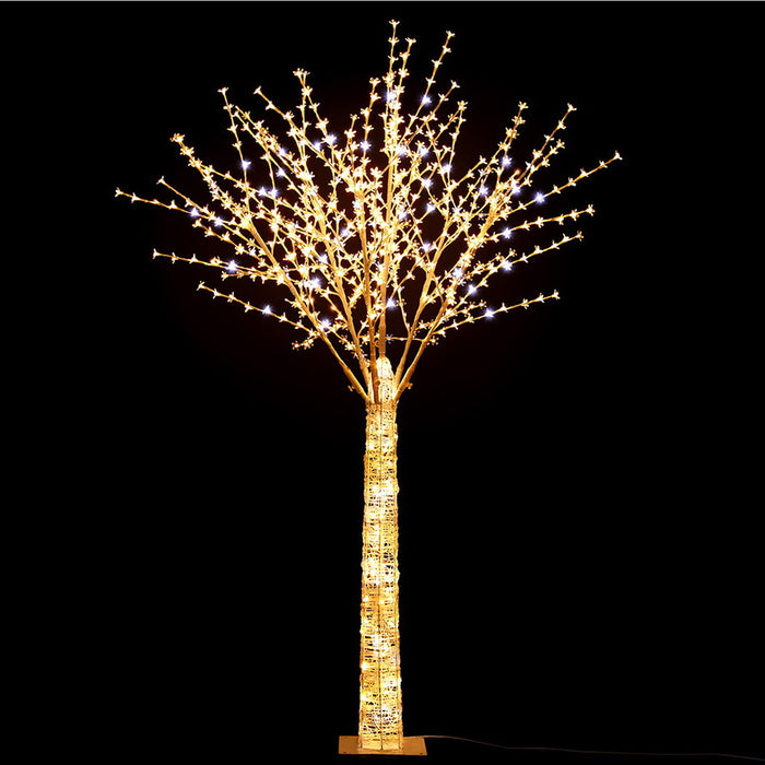 2.1M LED Lights Cherry Blossom Christmas Tree