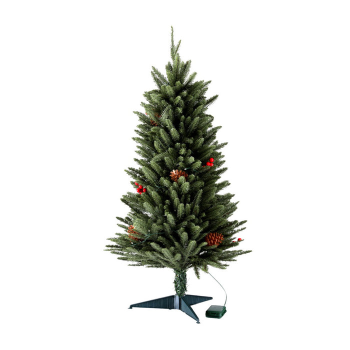 90cm LED Pre-Lit Mini Christmas Tree