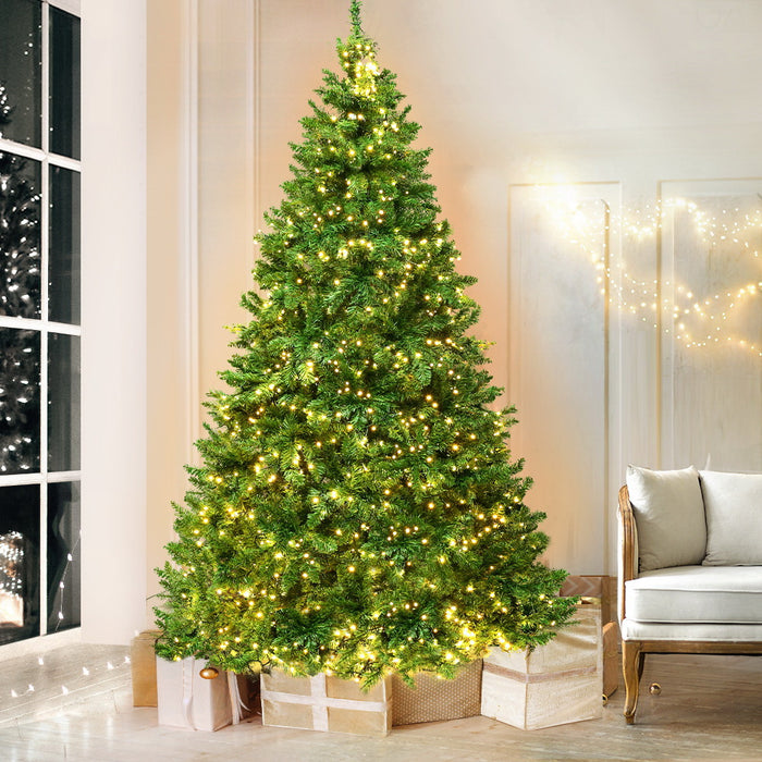 2.4M LEDs 8 Light Modes Christmas Tree