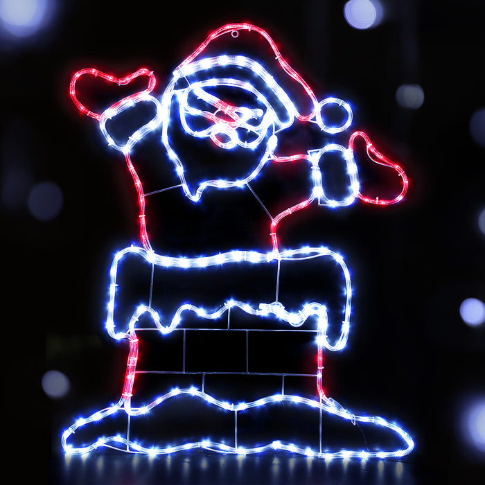 1M LED Santa Motif Christmas Lights Decoration