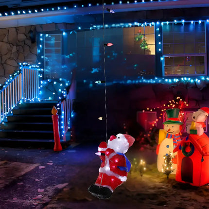 Acrylic Climbing Santa