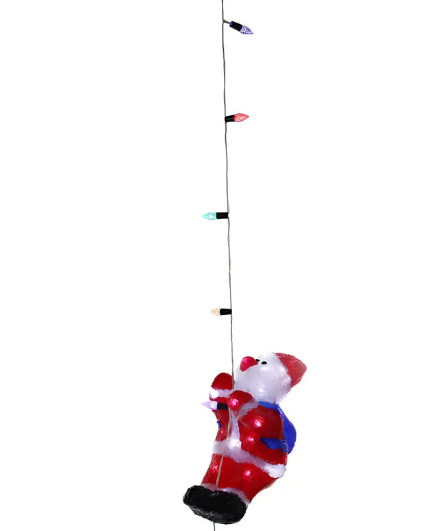 Acrylic Climbing Santa