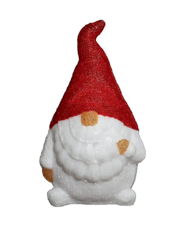 Acrylic Red Santa Gonk - H50cm-Christmas Figure-Lexi Lighting